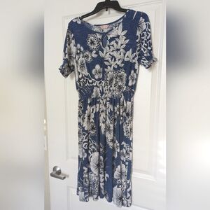 Amana Keyhole Stretch Dress (M)